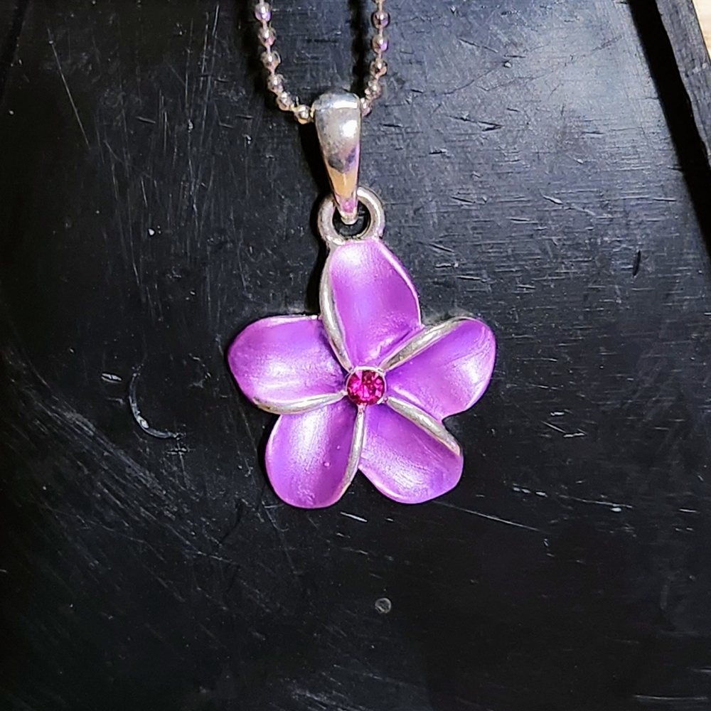 Plumeria Flower Necklace